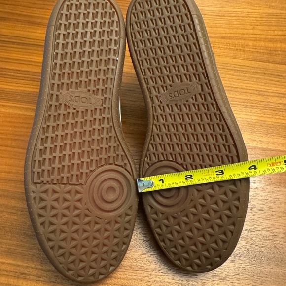 Authentic Tod’s Tabs Leather Sneakers, Women’s White Designer Casual Shoes 37.5 - Picture 12 of 12